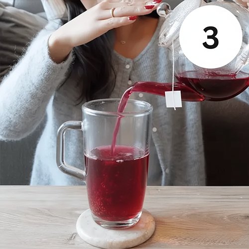 Enjoy hot or iced